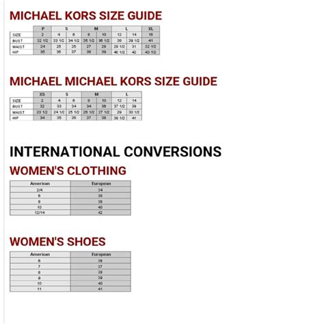 is michael kors shoes good|michael kors size chart.